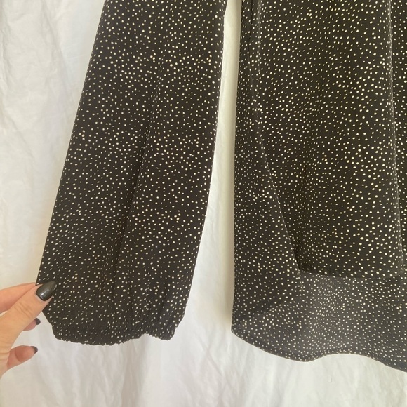 Lovers + Friends Polka Dot Blouse Top Size XS - Picture 5 of 10